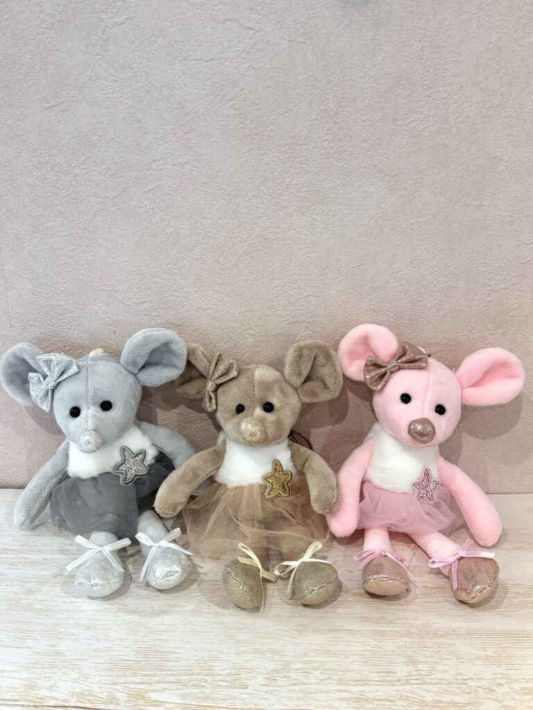 ぬいぐるみキーホルダー（ねずみ） | バレエ用品・レオタード 通販