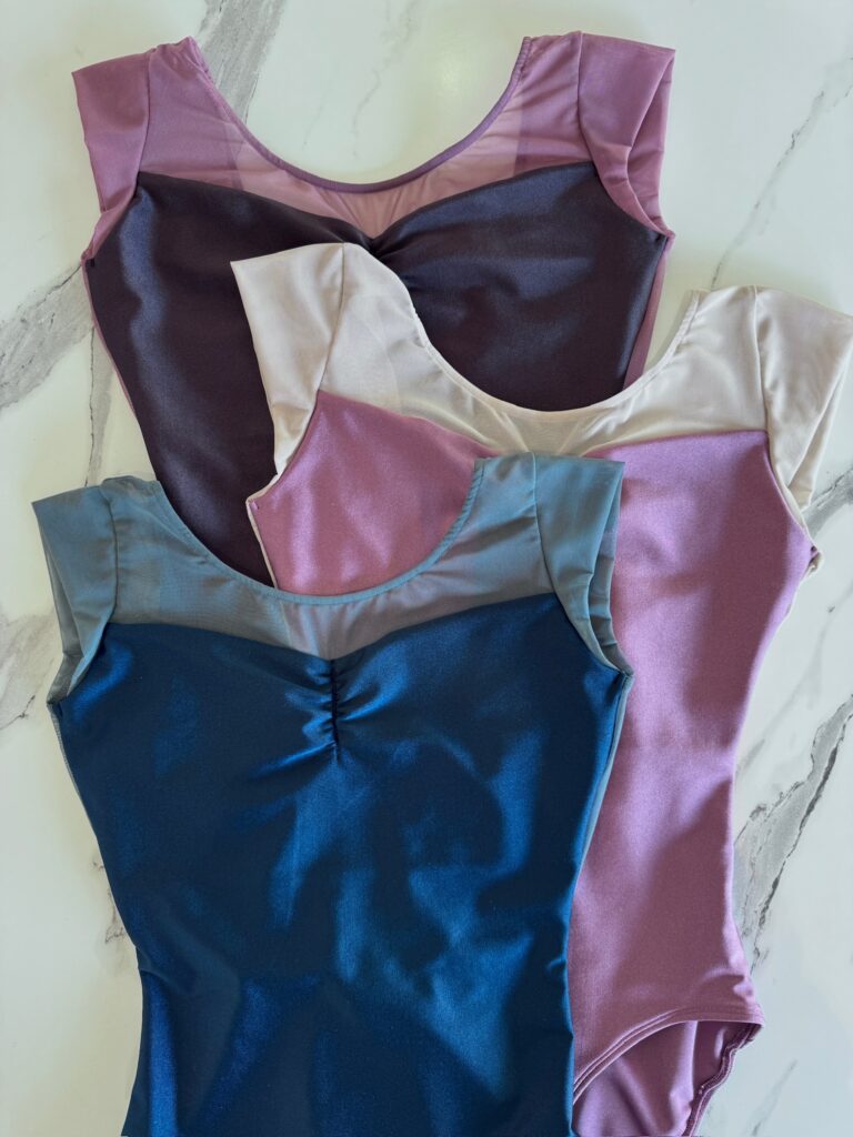 セレクトメッシュレオタード（キャップスリーブ） | バレエ用品
