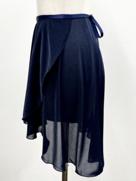 エスパンディ巻きスカート（ネイビー） | バレエ用品